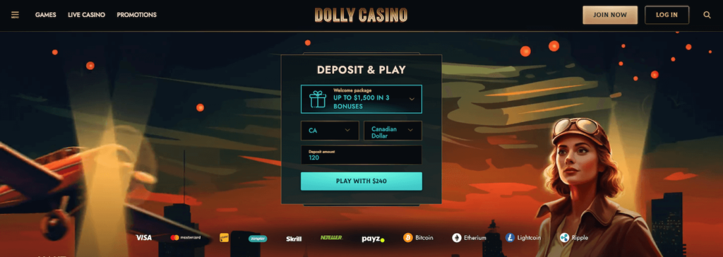 dolly casino logo